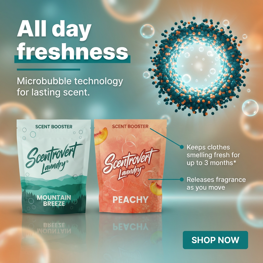 Scentrovert Laundry® Scent Boosters – Peachy 1KG