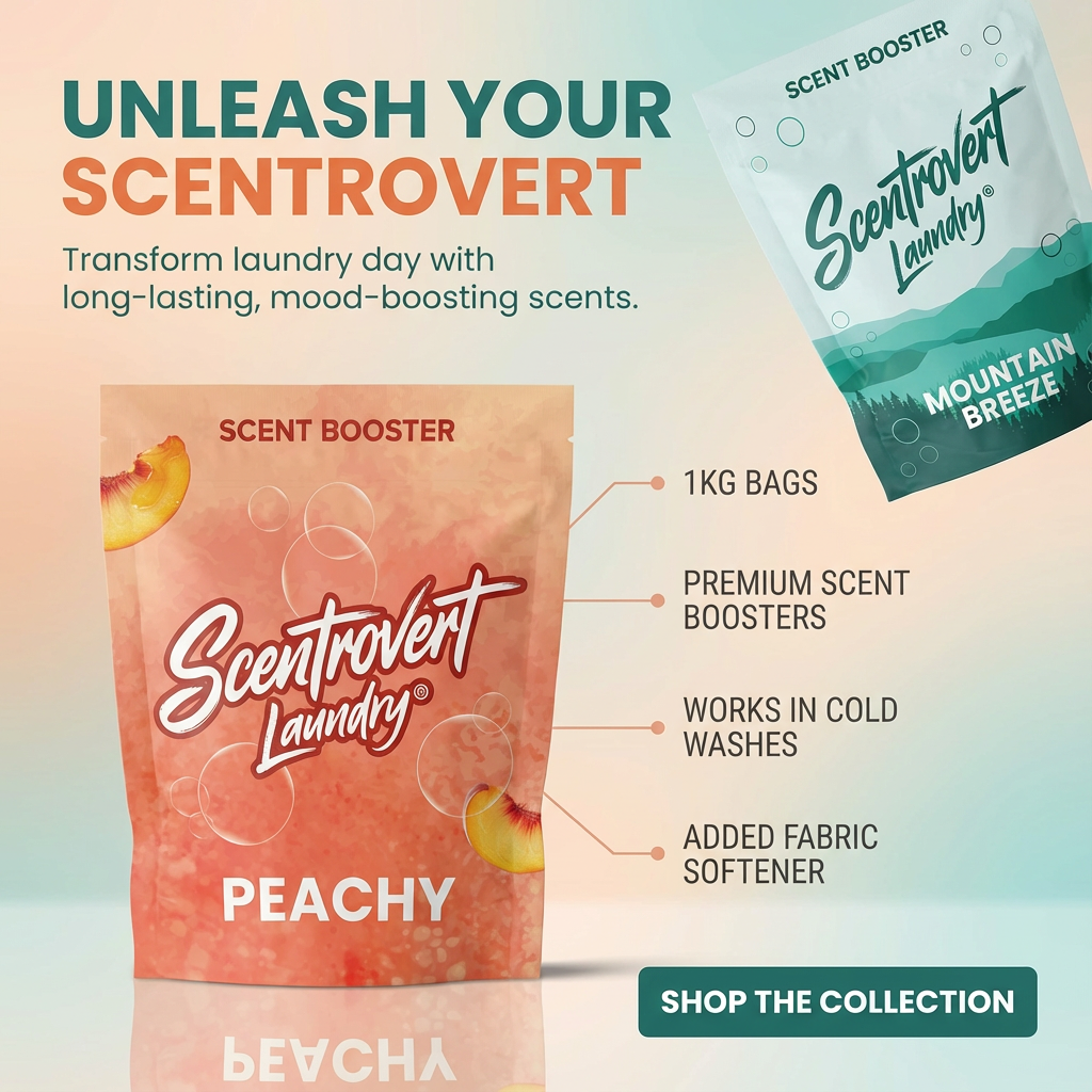 Scentrovert Laundry® Scent Boosters – Peachy 1KG
