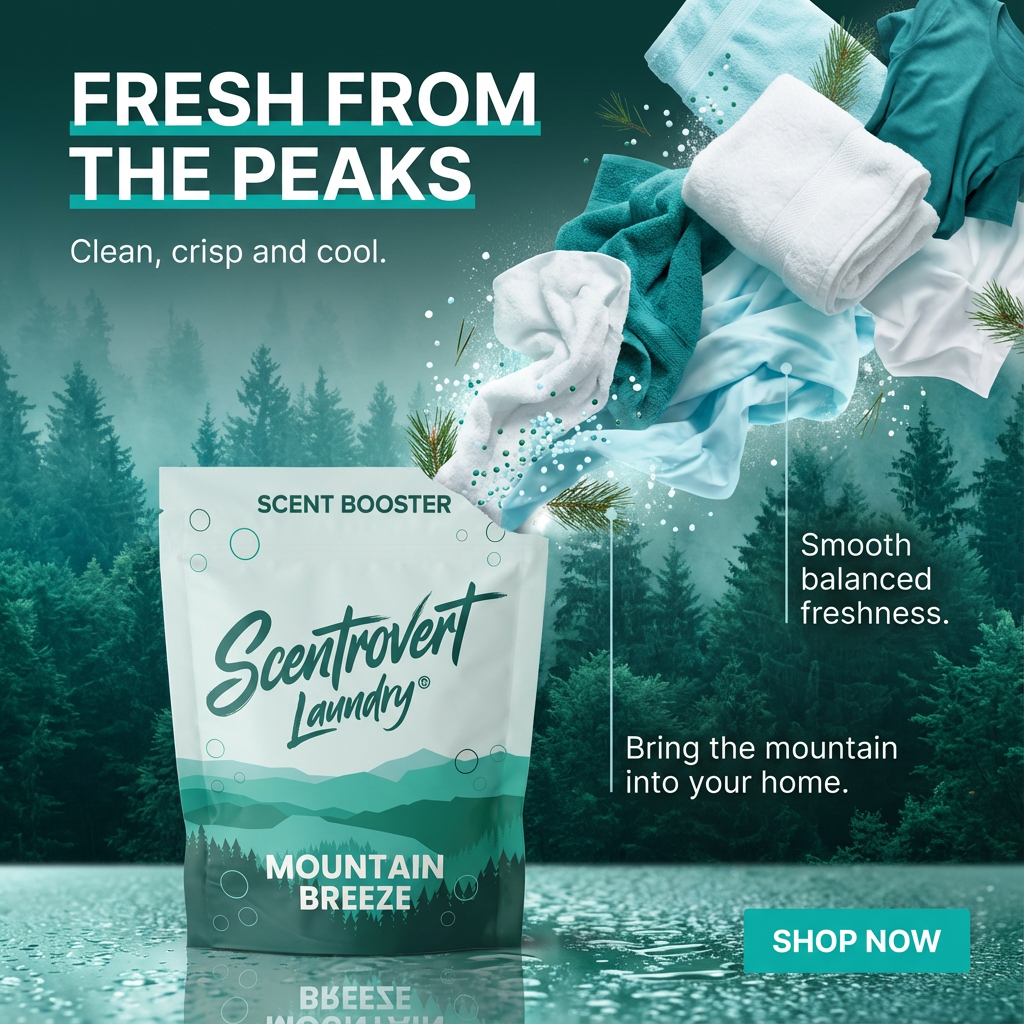 Scentrovert Laundry® Scent Boosters – Mountain Breeze 1KG
