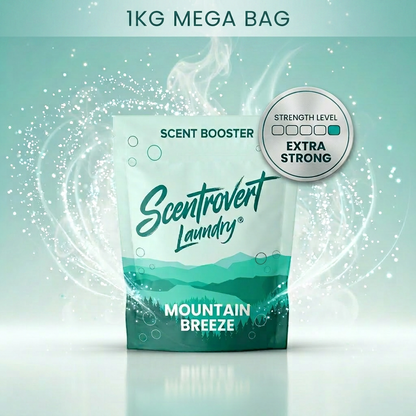 Scentrovert Laundry Mountain Breeze 1KG extra strong scent booster bag